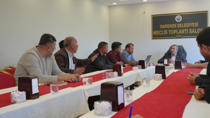 Darende Belediye Başkanı Bozkurt Esnafla Bir Araya Geldi