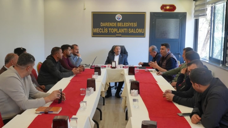 Darende Belediye Başkanı Bozkurt Esnafla Bir Araya Geldi