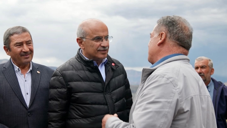 Darende’de Dolu Afeti Sonrası Mahallelere Ziyaret