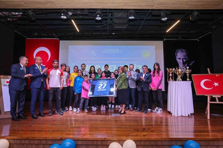 Gaziantep Belediye Spor Kulübü’nün Yeni Hedefi: 10 Bin Başarı