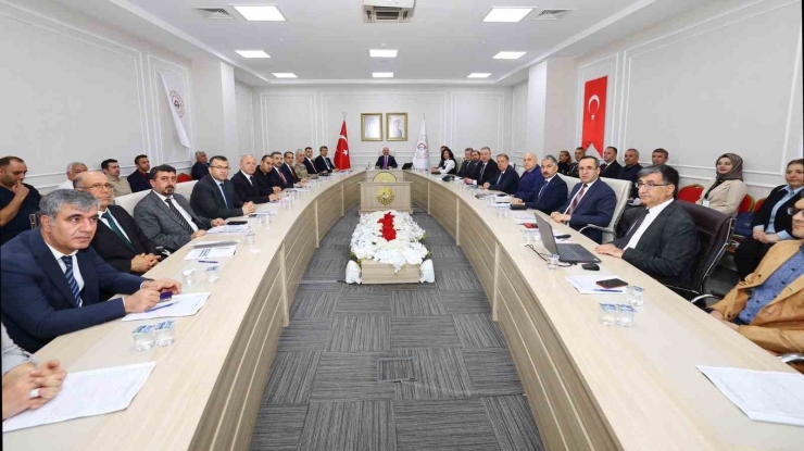 Bağımlılıkla Mücadele İl Koordinasyon Kurulu Toplantısı Yapıldı