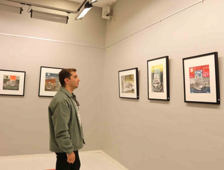 Prof. Dr. Erol Murat Yıldız Sanko Sanat Galerisi’nde Sergi Açtı