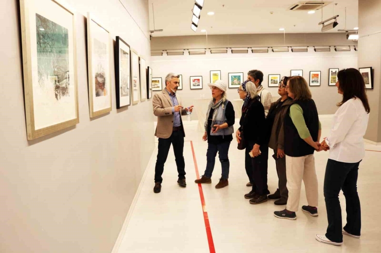 Prof. Dr. Erol Murat Yıldız Sanko Sanat Galerisi’nde Sergi Açtı
