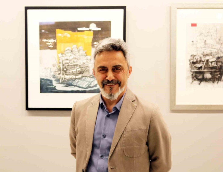 Prof. Dr. Erol Murat Yıldız Sanko Sanat Galerisi’nde Sergi Açtı