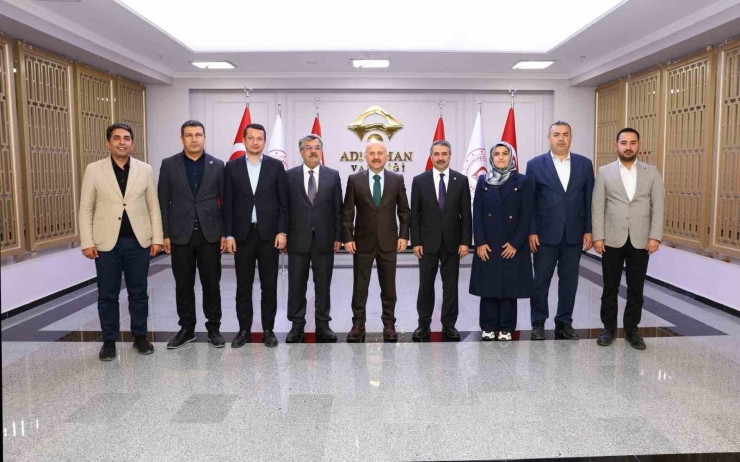 Ak Parti Heyetinden Vali Osman Varol’a Veda Ziyareti