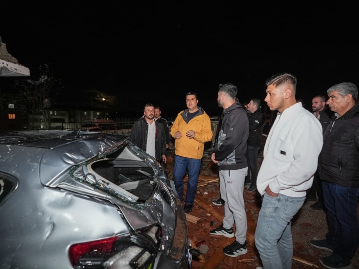 Yılmaz’dan Fırtına Mağdurlarına 20 Bin Tl’lik Destek Müjdesi