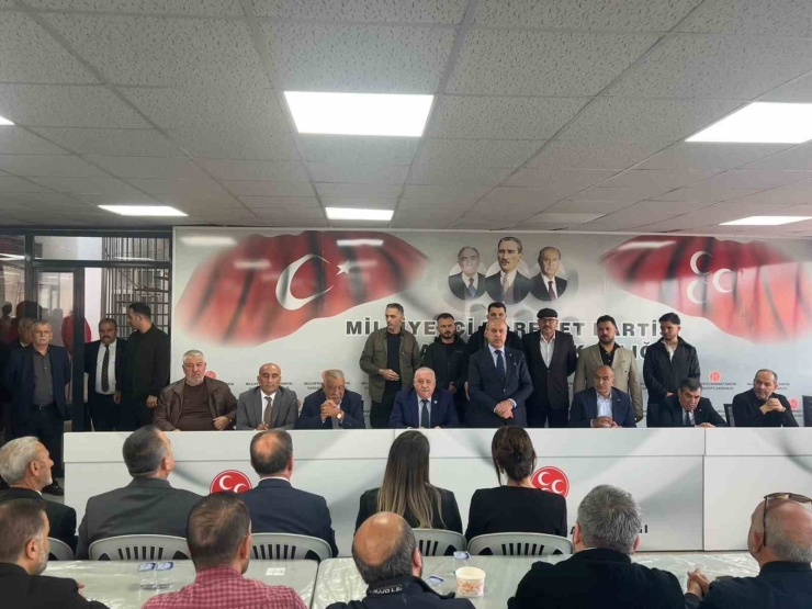 Mhp Gaziantep’te Yeni İl Başkanına Ziyaret Trafiği