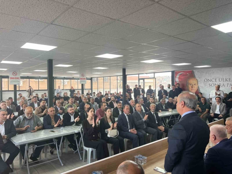 Mhp Gaziantep’te Yeni İl Başkanına Ziyaret Trafiği