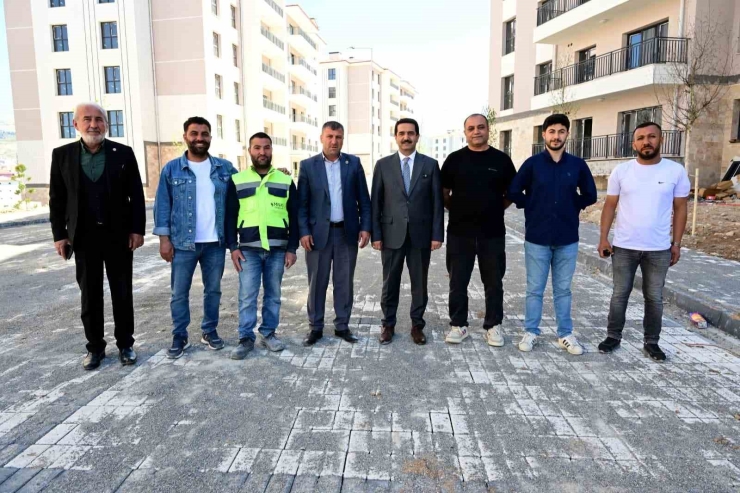 Başkan Taşkın, Taştepe Rezerv Alanında İncelemelerde Bulundu