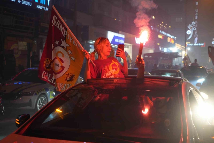 Gaziantep’te Galatasaray’ın 26. Şampiyonluğu Kutlandı
