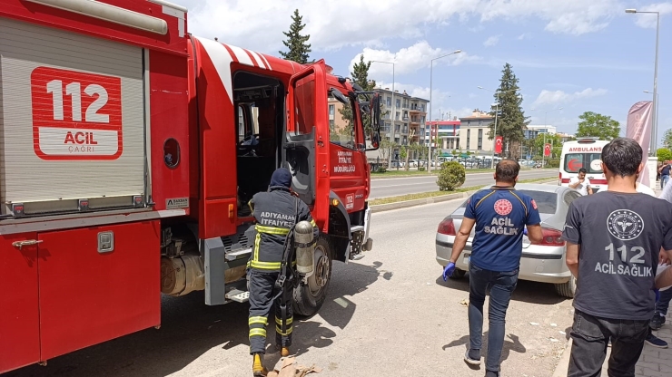 Güzellik Merkezinde Korkutan Yangın