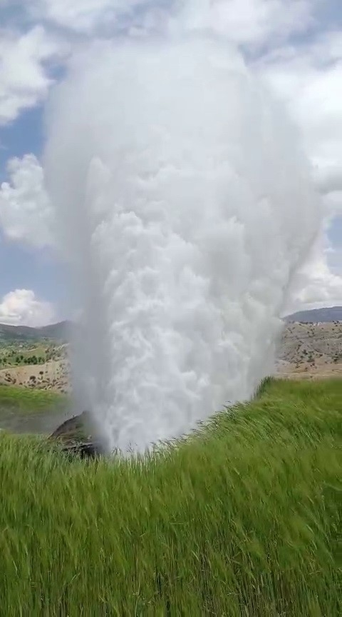 Su İsale Hattında Patlama