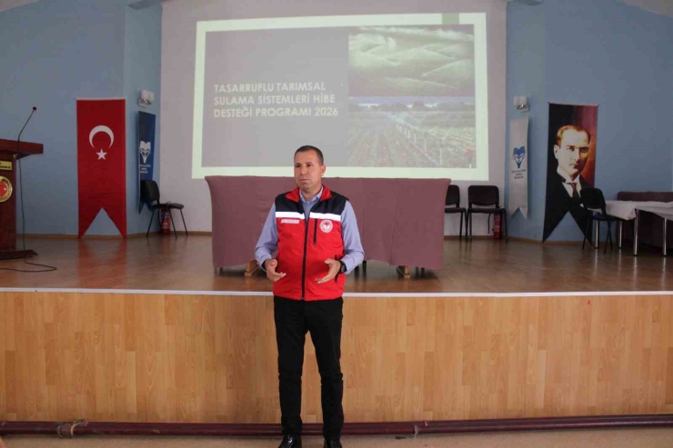 Dicle’de Çiftçiler Kırsal Kalkınma Yatırımlarının Desteklemeleri Hakkında Bilgilendirildi