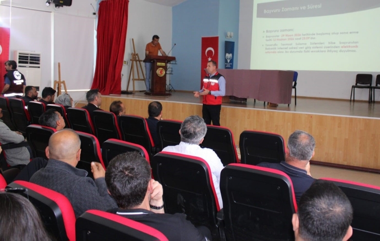 Dicle’de Çiftçiler Kırsal Kalkınma Yatırımlarının Desteklemeleri Hakkında Bilgilendirildi