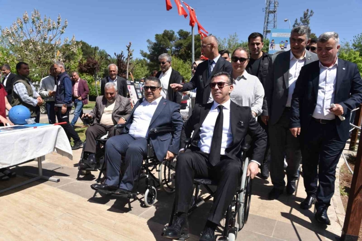 Siverek’te Engelliler Haftası Kapsamında Farkındalık Yürüyüşü Düzenlendi