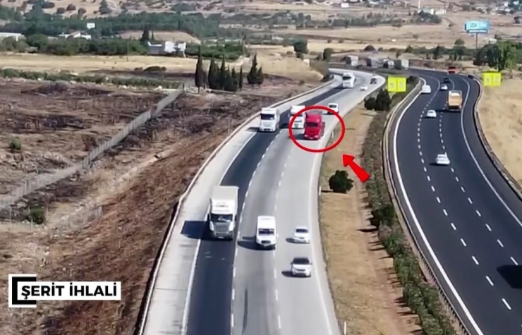 Jandarmadan Dron Destekli Trafik Denetimi: Bin 346 Araca Ceza