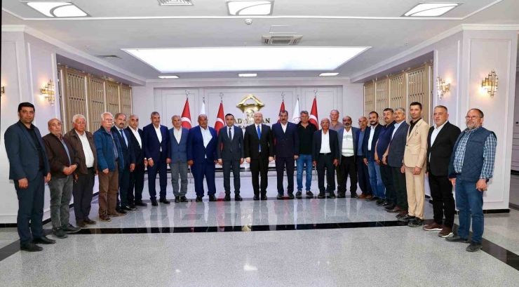 Akçadağ’dan Vali Küçük’e Hayırlı Olsun Ziyareti