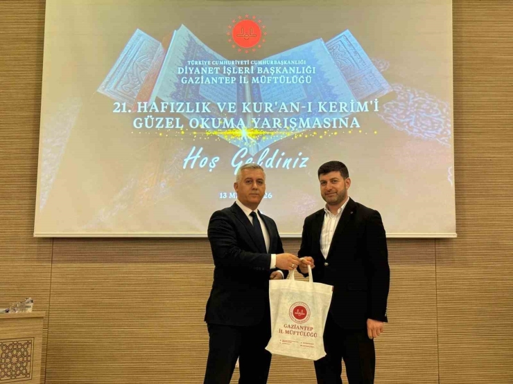 Gaziantep’te ‘hafızlık Ve Kur’an-ı Kerim’i Güzel Okuma Yarışması’ Düzenlendi