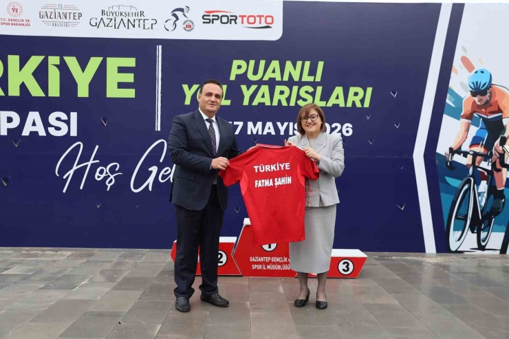 Gaziantep’te Türkiye Yol Yarışı Heyecanı Başladı