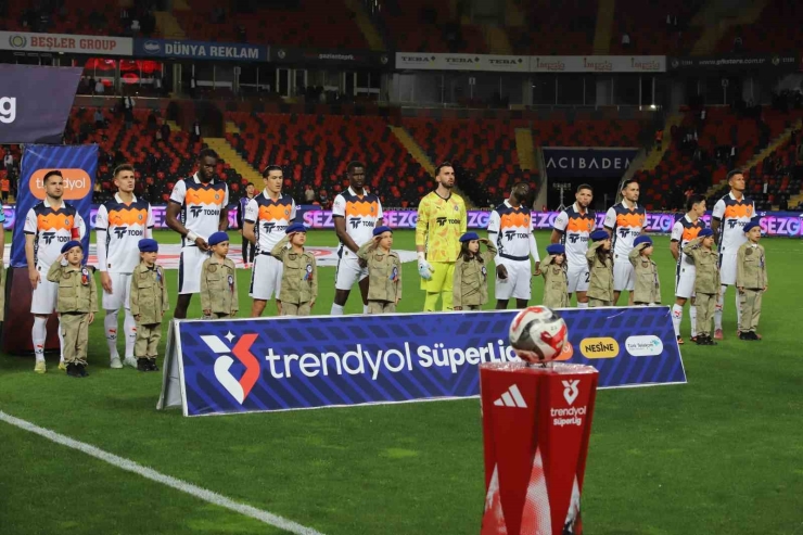 Trendyol Süper Lig: Gaziantep Fk: 0 - Rams Başakşehir: 1