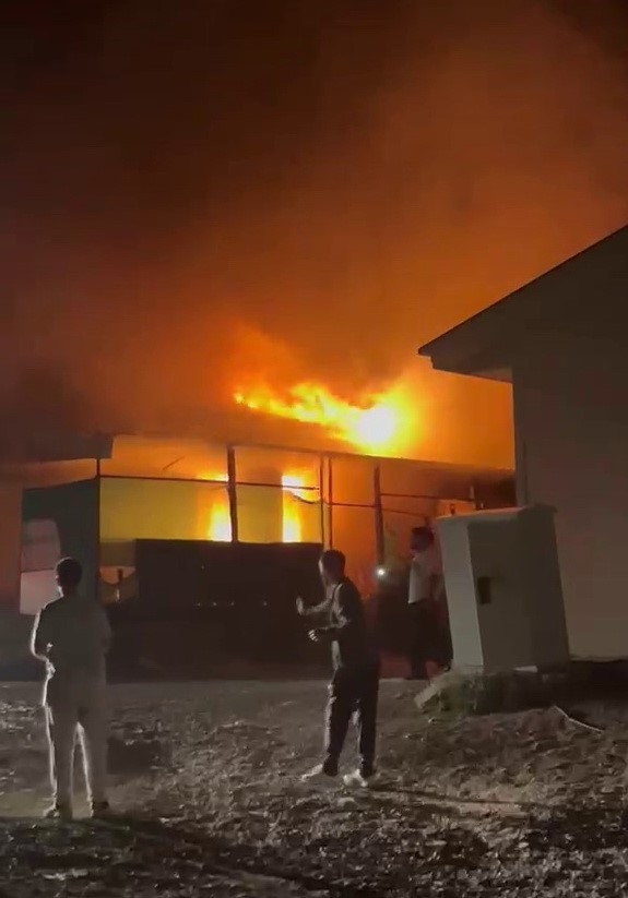 Prefabrik Evlerde Korkutan Yangın