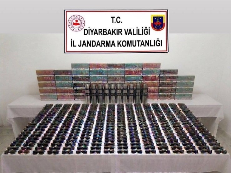 Diyarbakır’da Çok Sayıda Gümrük Kaçağı Ürün Ele Geçirildi