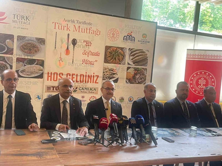 Malatya’da ’türk Mutfağı Haftası’ Kutlamaları Başladı