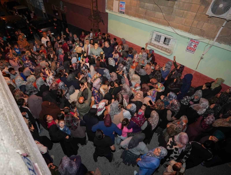Başkan Yılmaz, 4 Mahallede Temaslarda Bulundu