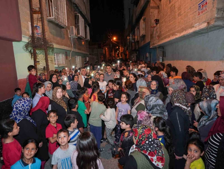 Başkan Yılmaz, 4 Mahallede Temaslarda Bulundu