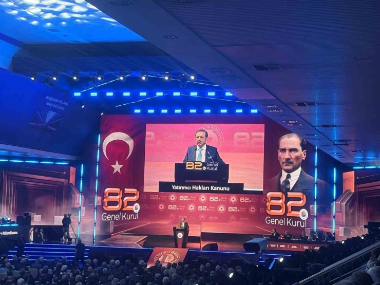 Gtb Heyeti, Tobb 82’inci Genel Kuruluna Katıldı