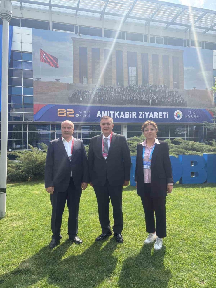 Gtb Heyeti, Tobb 82’inci Genel Kuruluna Katıldı