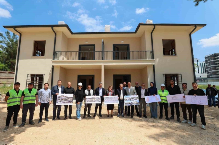 Şahin, Tcdd Lojmanlarının Restorasyon Çalışmalarını İnceledi
