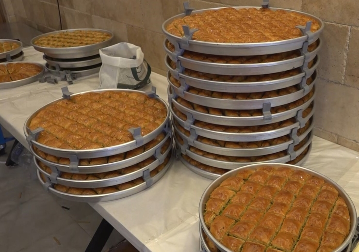 Kurban Bayramı Öncesi Baklavaya Talep Arttı, Üretim 3-4 Katına Çıktı