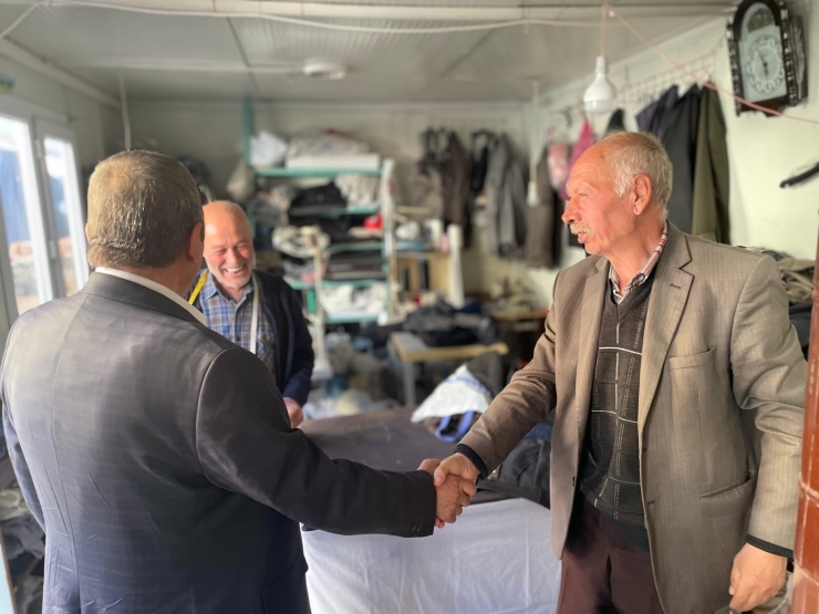 Darende Belediye Başkanı Bozkurt’tan Esnaf Ziyareti