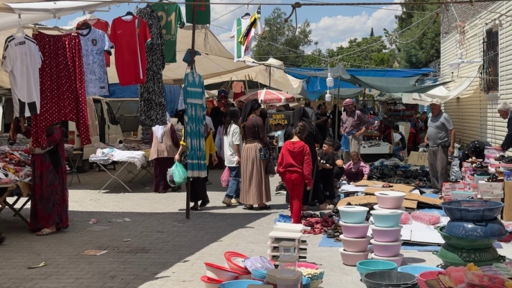 Şanlıurfa’da Çarşıda Bayram Telaşı