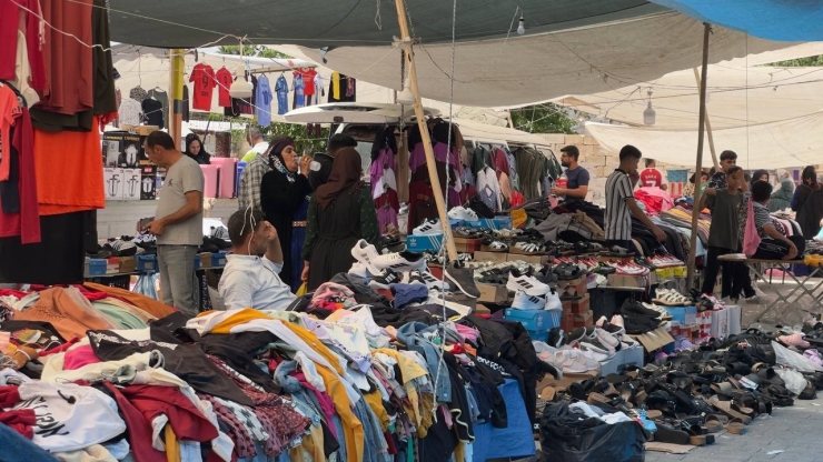 Şanlıurfa’da Çarşıda Bayram Telaşı