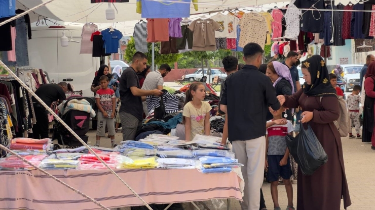 Şanlıurfa’da Çarşıda Bayram Telaşı