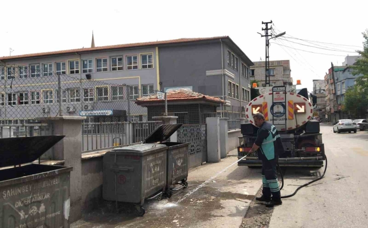 Şahinbey Temizlik Ekipleri Bayram Boyunca Görevdeydi