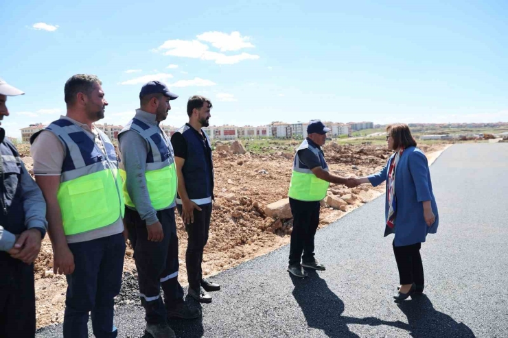 Gaziantep Büyükşehir Asfalt Sezonunu Açtı