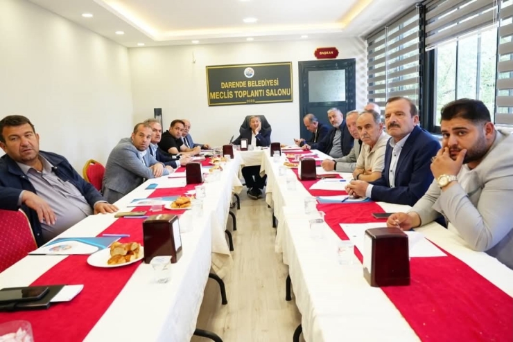 Darende Belediye Meclisi Haziran Ayı Toplantısını Yaptı