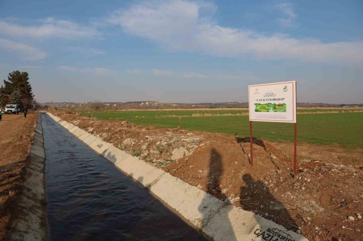 Gaziantep Büyükşehir Tarımsal Yatırımları Sürdürüyor