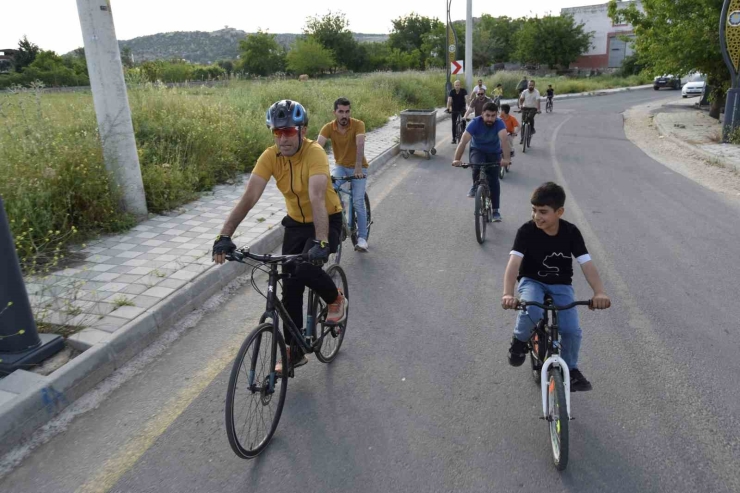 Dicle’de Pedallar Sağlıklı Yaşam İçin Çevrildi