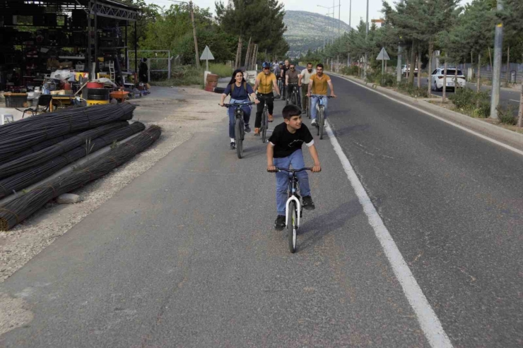 Dicle’de Pedallar Sağlıklı Yaşam İçin Çevrildi