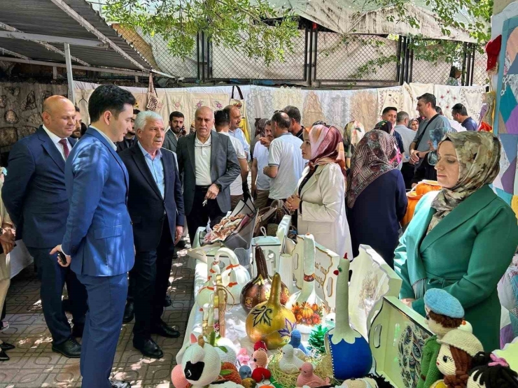 Çermik’te Kadınların El Emeği Sergisi Açıldı