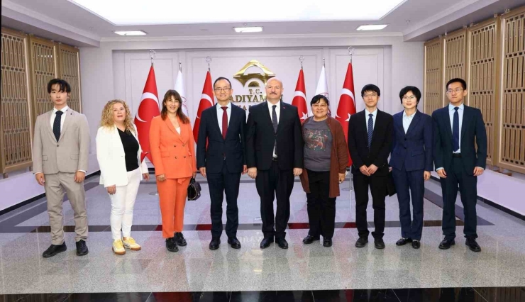 Çin Büyükelçisi Jiang Xuebin’den Adıyaman Valiliğine Ziyaret