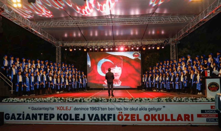 Gkv Özel Ortaokulu’nda Kep Töreni