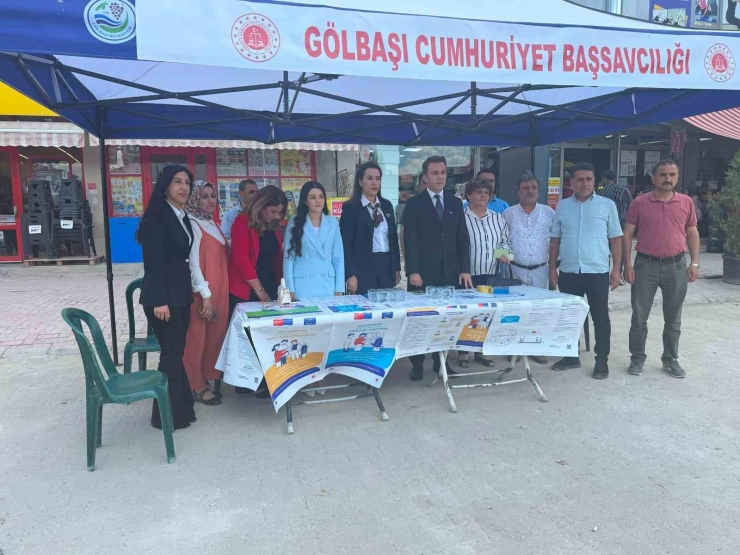 Gölbaşı Cumhuriyet Başsavcılığından Toplumsal Barışa Katkı