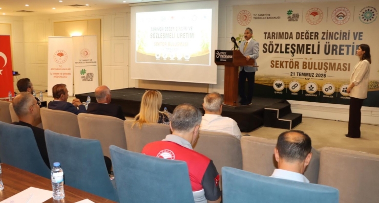 Tarım Sektör Temsilcileri Bir Araya Geldi