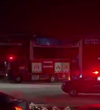 İş Yeri Yangını Korkuttu