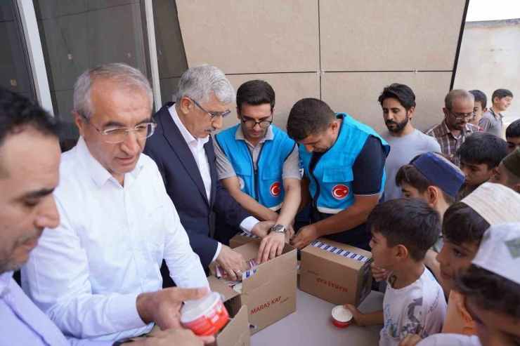 Başkan Hallaç, Minik Gönüllere Dokundu